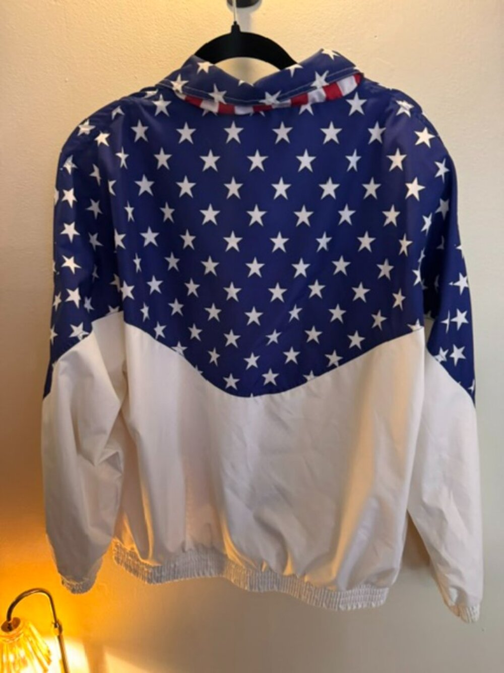 Vintage windbreaker - 1990s American flag design - Large - Picture 2 of 2